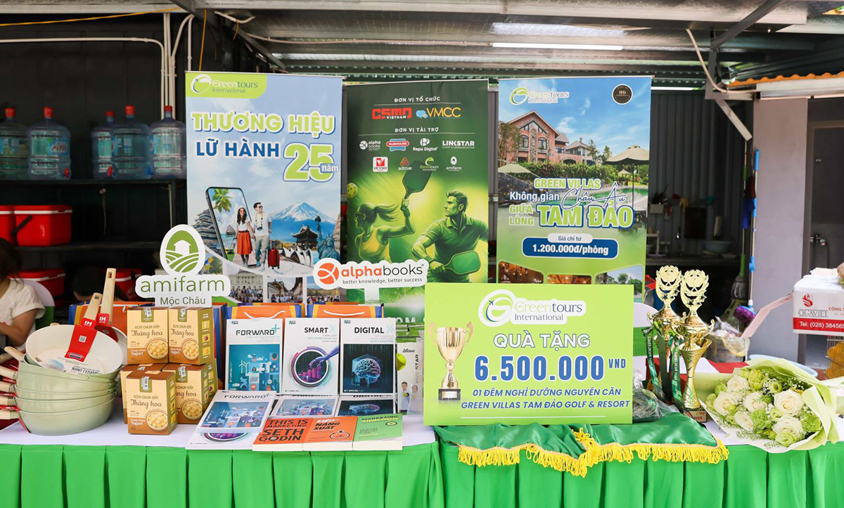 Greentour tài trợ giải CSMO 2